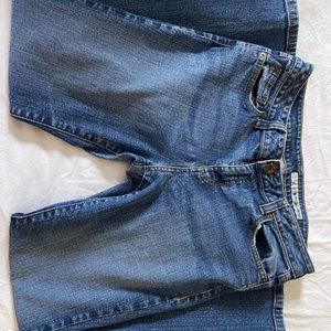 DKNY washed bootcut jeans
